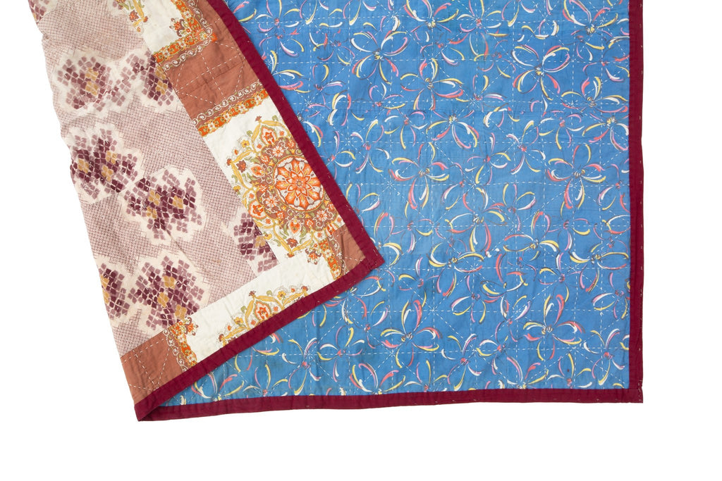 Midcentury Japanese Quilt - SHARKTOOTH Antique and Vintage Textiles