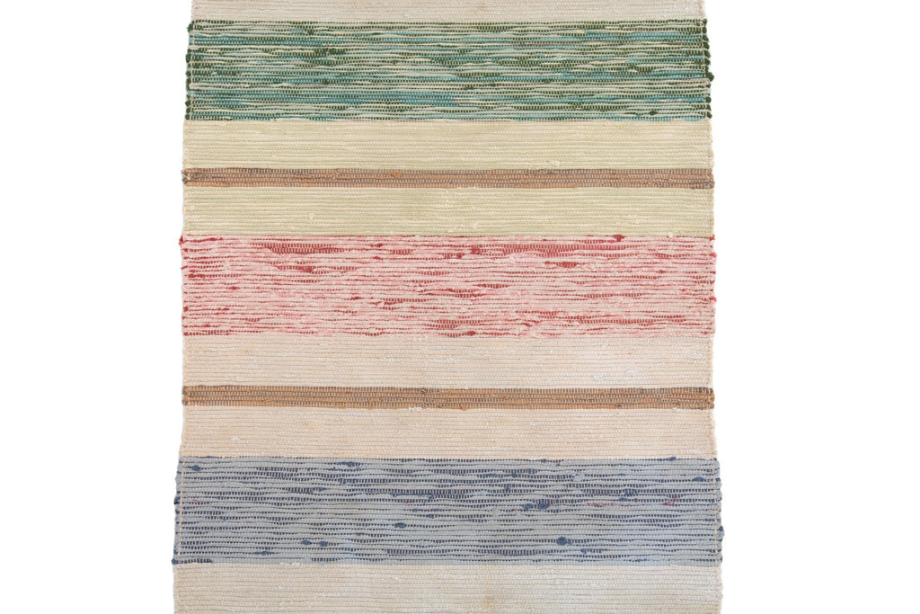 Midcentury Scandinavian Runner 2'4" x 10'2" - SHARKTOOTH Antique and Vintage Textiles