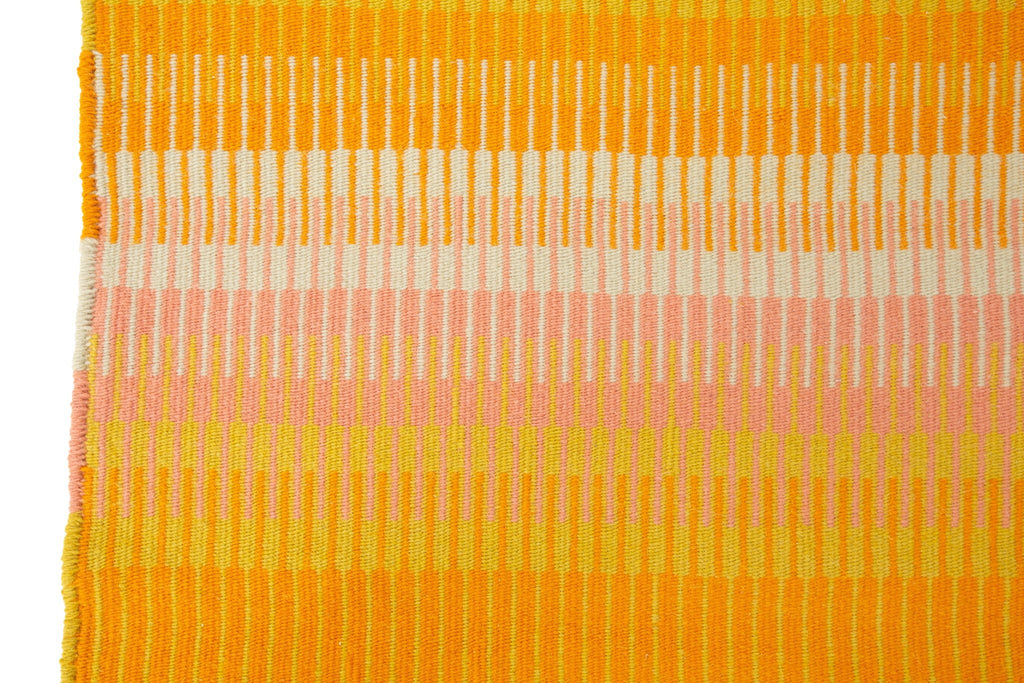 Modern Flatweave 2'4" x 4'5" - SHARKTOOTH Antique and Vintage Textiles