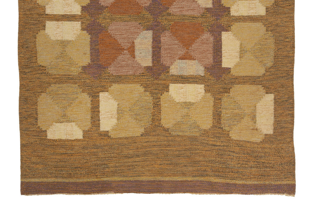 Modern Flatweave 5'4" x 7'10" - SHARKTOOTH Antique and Vintage Textiles