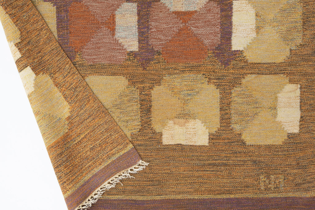 Modern Flatweave 5'4" x 7'10" - SHARKTOOTH Antique and Vintage Textiles