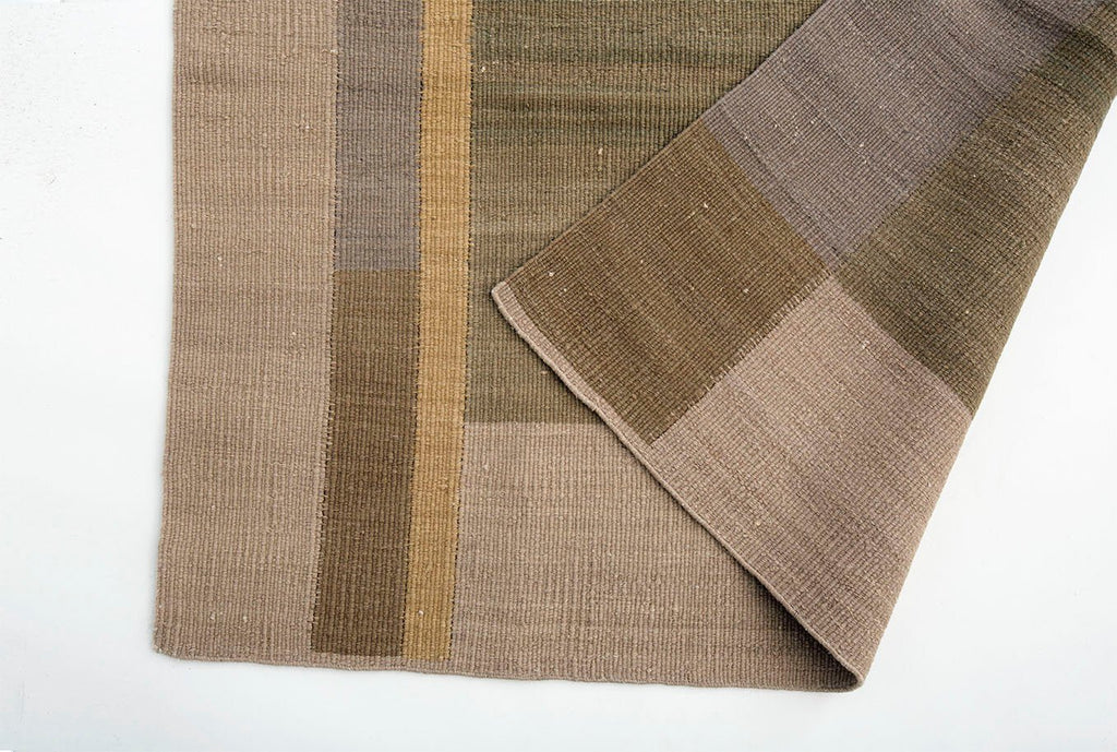 Modernist Flatweave 3'10'' x 5'9'' - SHARKTOOTH Antique and Vintage Textiles