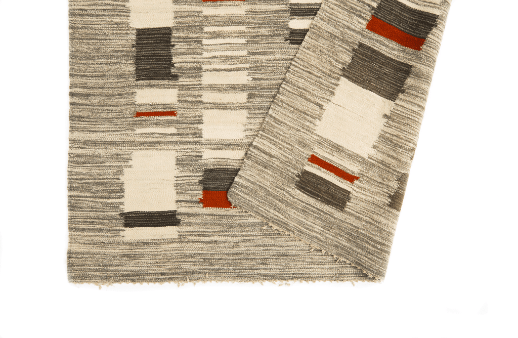 Modernist Rolakan 4'3" x 9'3" - SHARKTOOTH Antique and Vintage Textiles