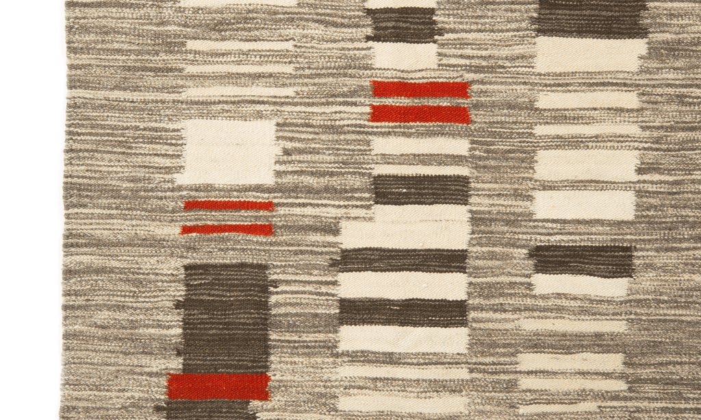 Modernist Rolakan 4'3" x 9'3" - SHARKTOOTH Antique and Vintage Textiles