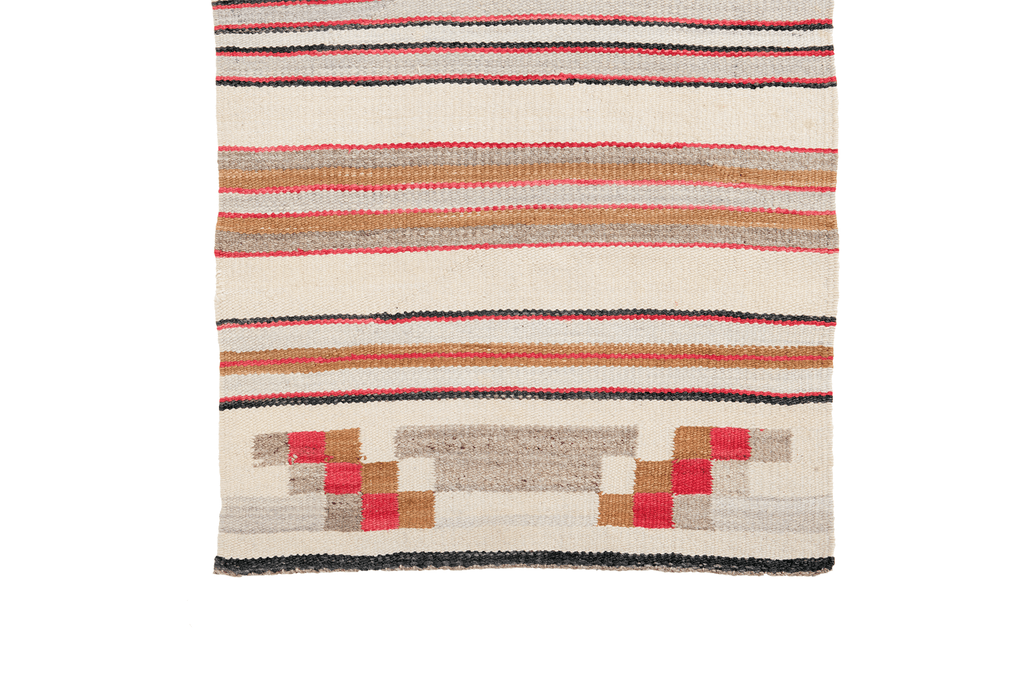 Navajo Saddle Blanket - SHARKTOOTH Antique and Vintage Textiles