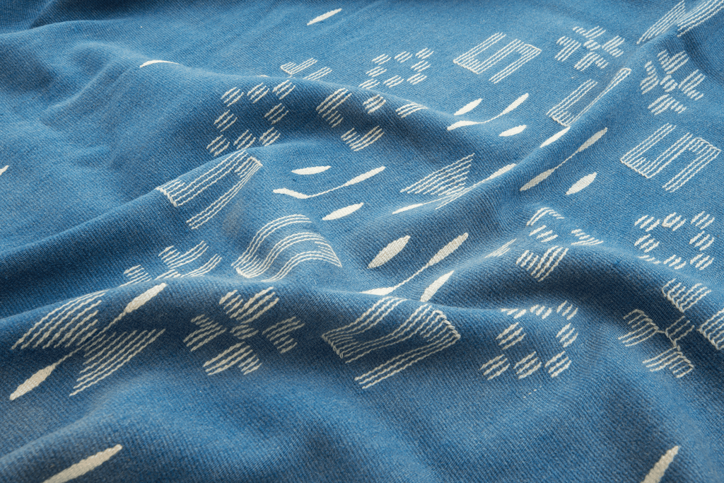 New Mexican Puebla Blanket - SHARKTOOTH Antique and Vintage Textiles