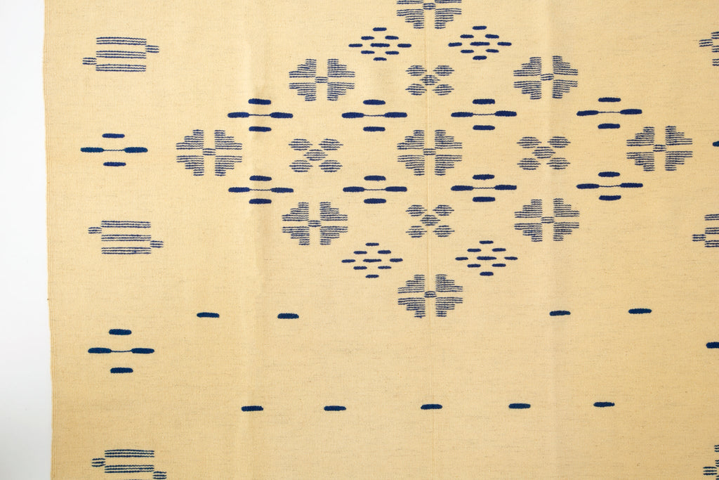 New Mexican Puebla Blanket - SHARKTOOTH Antique and Vintage Textiles