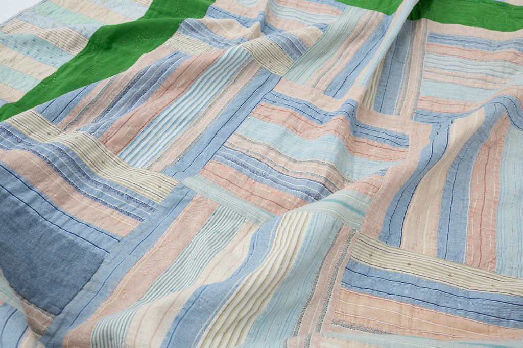 Picture Frame Quilt - SHARKTOOTH Antique and Vintage Textiles