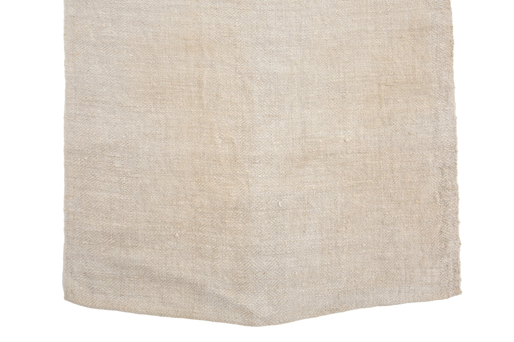 Plain Linen Yardage 2' x 12'3" - SHARKTOOTH Antique and Vintage Textiles