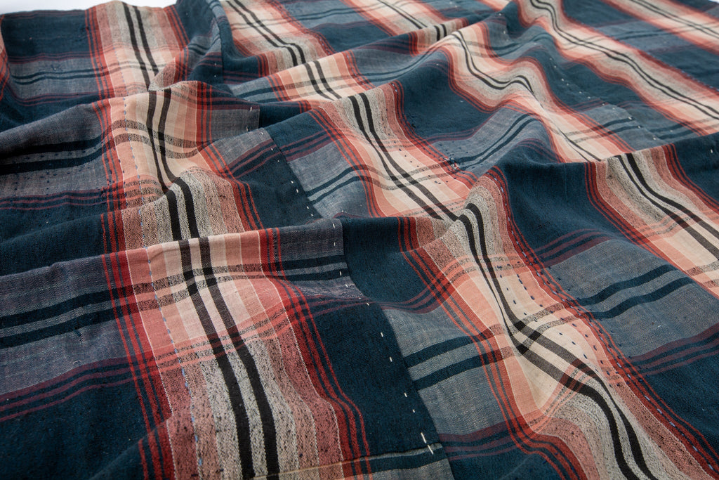 Quilted Futon Cover Throw - SHARKTOOTH Antique and Vintage Textiles