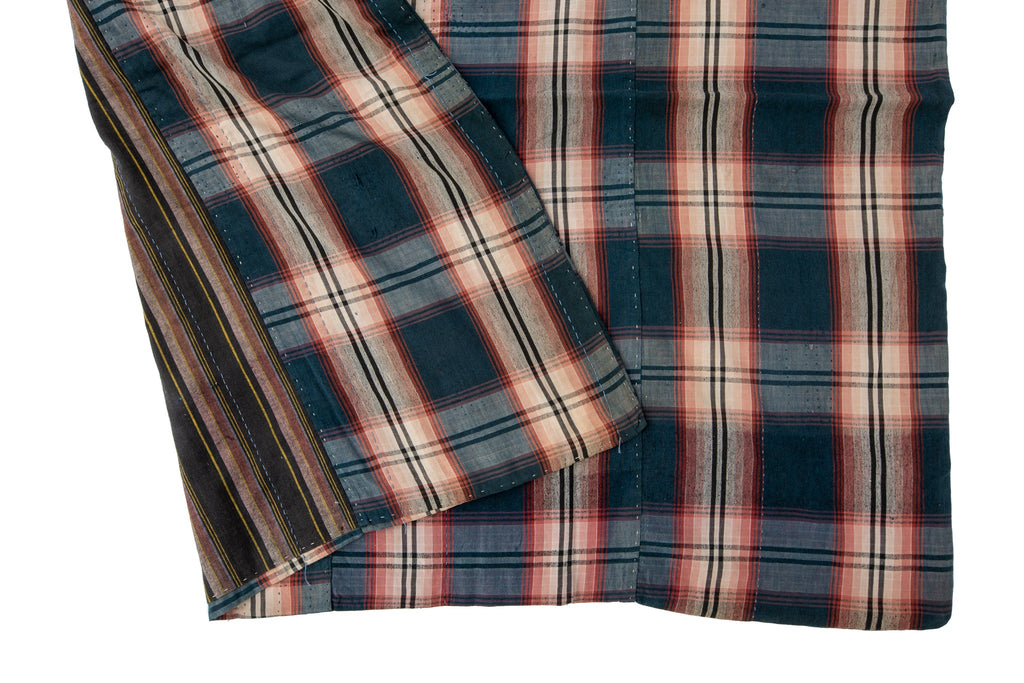 Quilted Futon Cover Throw - SHARKTOOTH Antique and Vintage Textiles