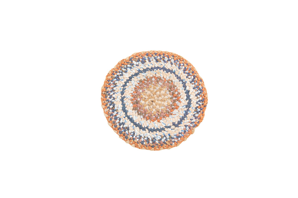 Round Braided Mat - SHARKTOOTH Textiles