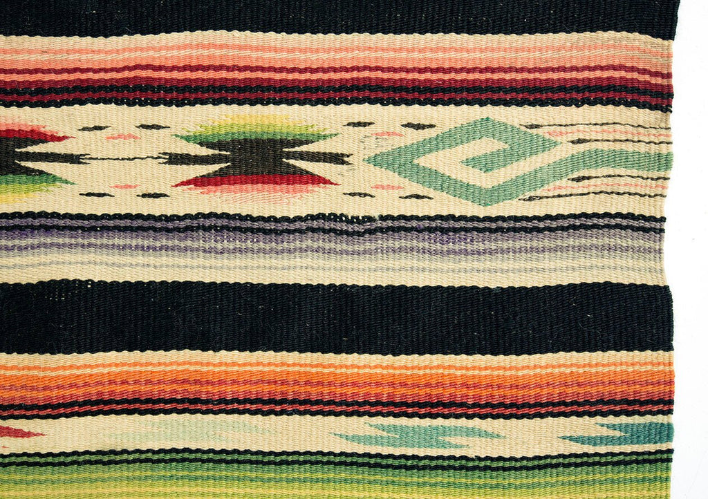Saltillo Serape - SHARKTOOTH Antique and Vintage Textiles