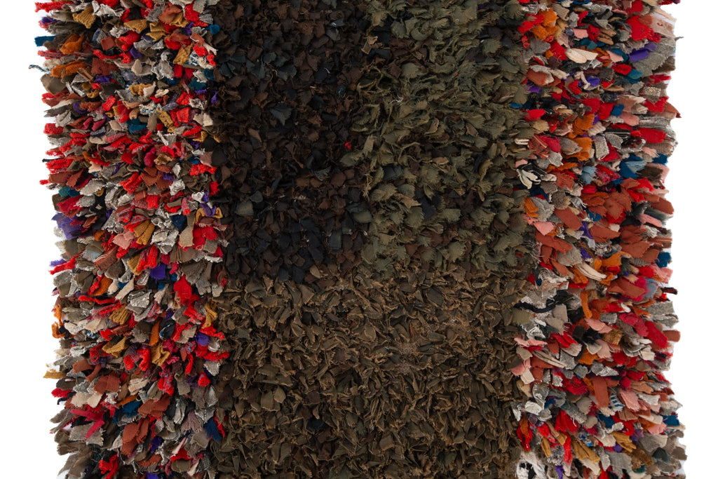 Shaker Confetti Runner 1'10" x 4'7" - SHARKTOOTH Antique and Vintage Textiles