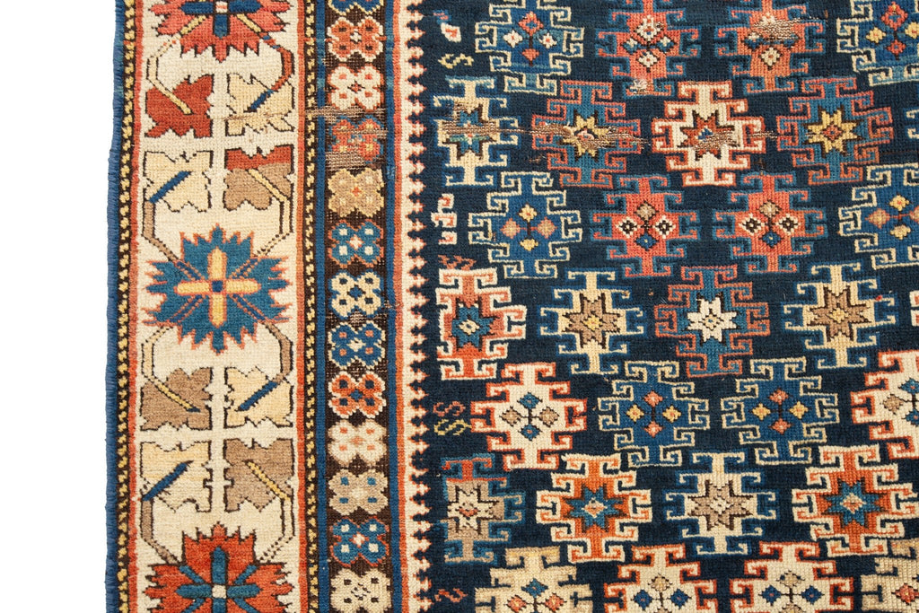 Shirvan Kuba 3'5" x 5'5" - SHARKTOOTH Antique and Vintage Textiles