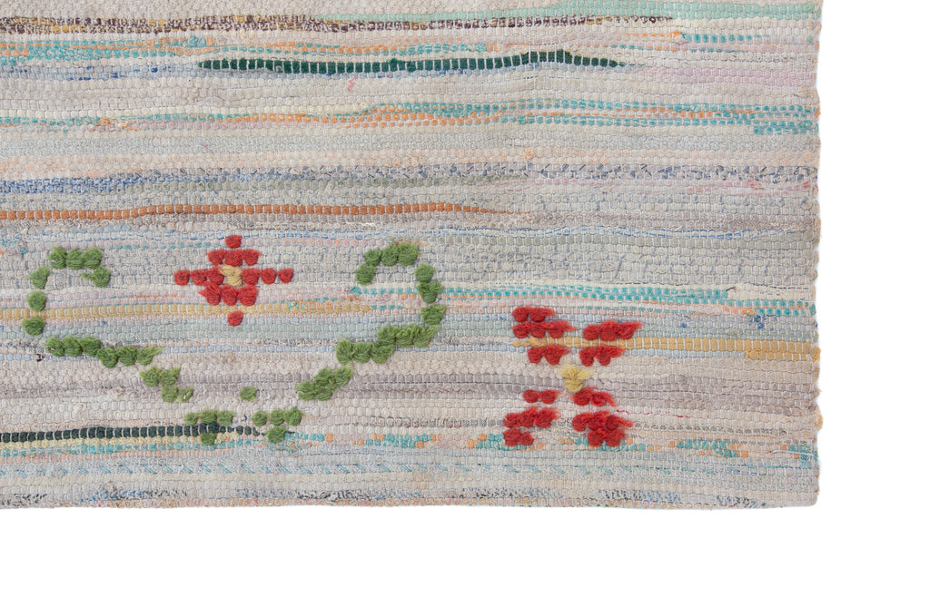 Swedish Rag 2'2" x 4'8" - SHARKTOOTH Antique and Vintage Textiles