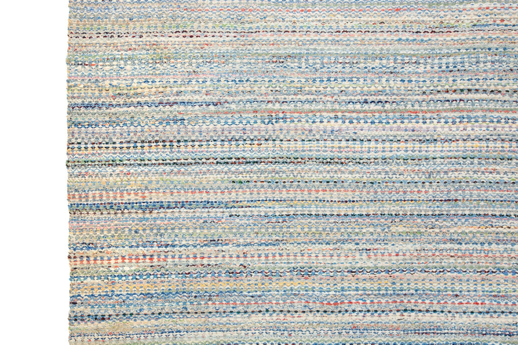 Swedish Rag Area Rug 6'3" x 8'8" - SHARKTOOTH Antique and Vintage Textiles