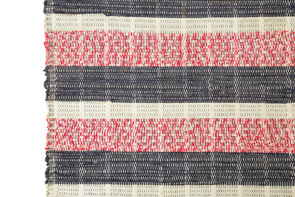 Swedish Rag Runner 2'1" x 8'3" - SHARKTOOTH Antique and Vintage Textiles