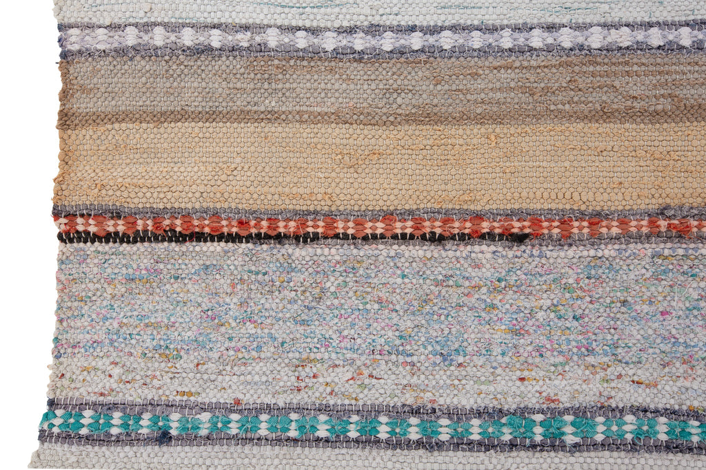 Swedish Rag Runner 2'5" x 6'11" - SHARKTOOTH Antique and Vintage Textiles