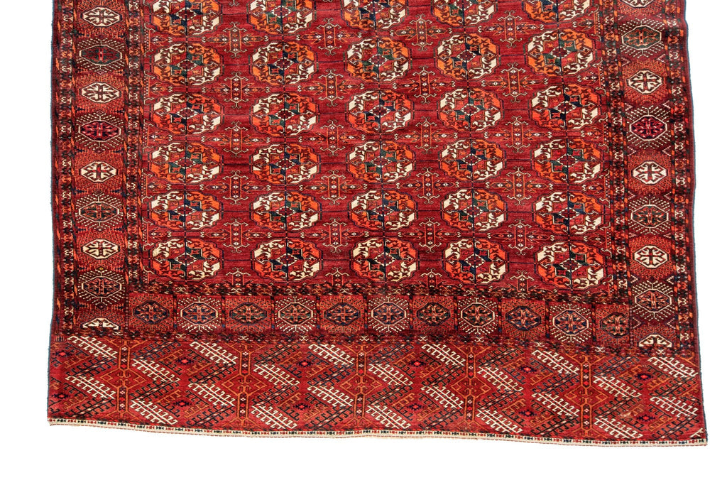 Tekke Main Carpet 7' x 10'9" - SHARKTOOTH Antique and Vintage Textiles