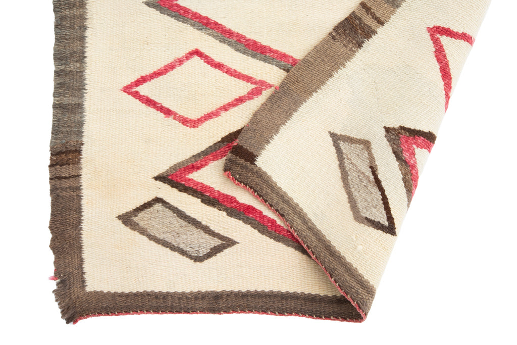 Transitional Navajo 2'5" x 3'9" - SHARKTOOTH Antique and Vintage Textiles