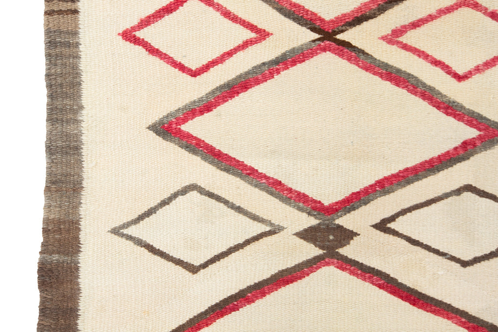 Transitional Navajo 2'5" x 3'9" - SHARKTOOTH Antique and Vintage Textiles