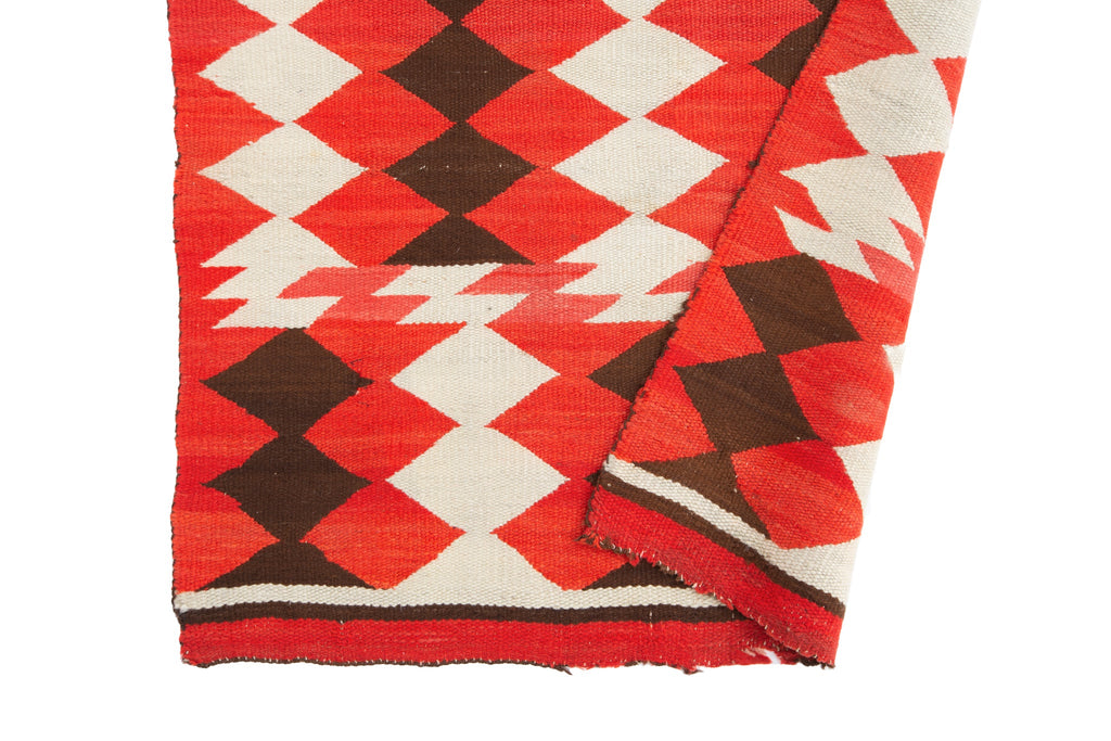 Transitional Navajo 3'4" x 4'10" - SHARKTOOTH Antique and Vintage Textiles