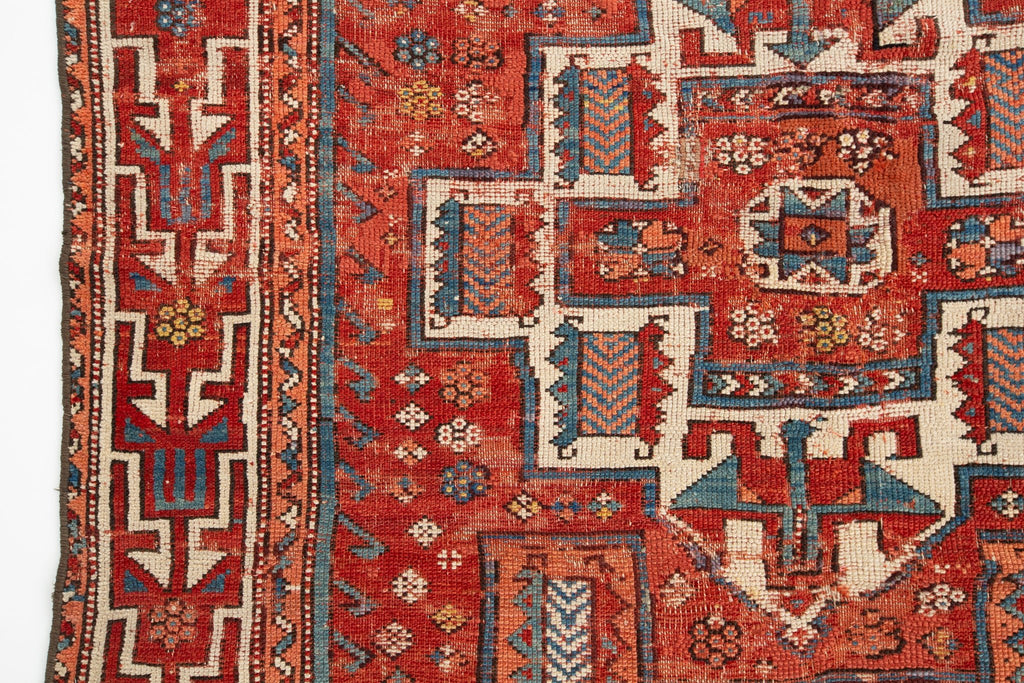 Turkish Bergama 4'10" x 6'2" - SHARKTOOTH Antique and Vintage Textiles