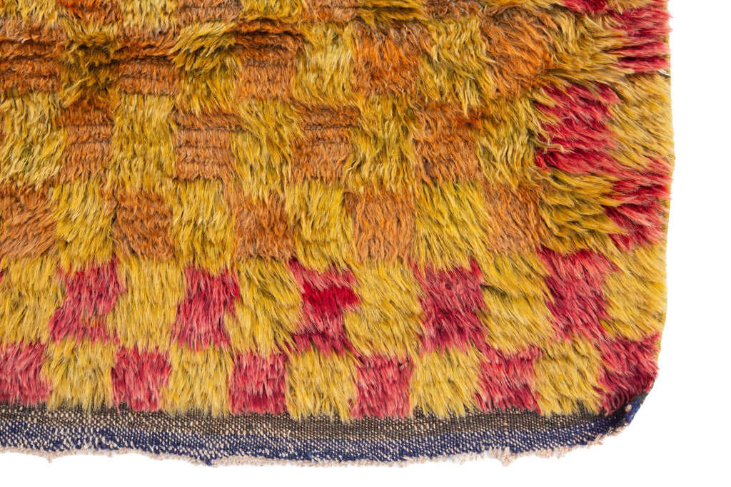 Turkish Tulu 3' x 4' - SHARKTOOTH Antique and Vintage Textiles