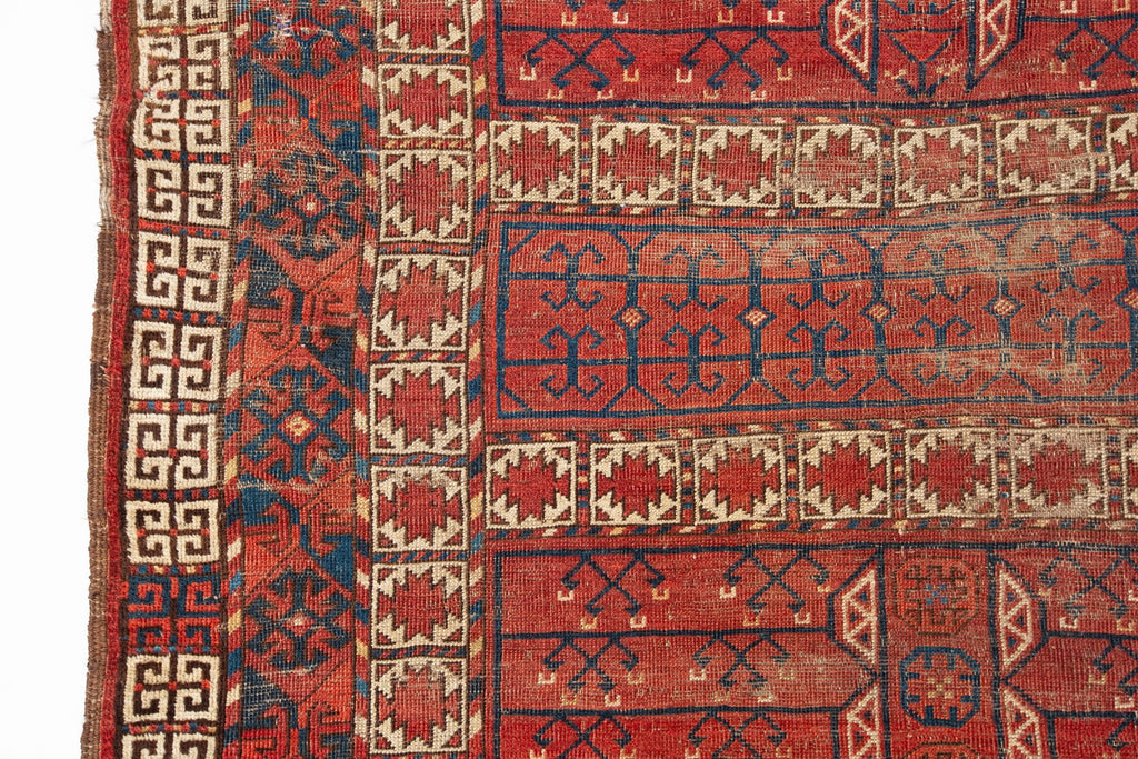 Turkomen Ersari 4'8" x 6' - SHARKTOOTH Antique and Vintage Textiles
