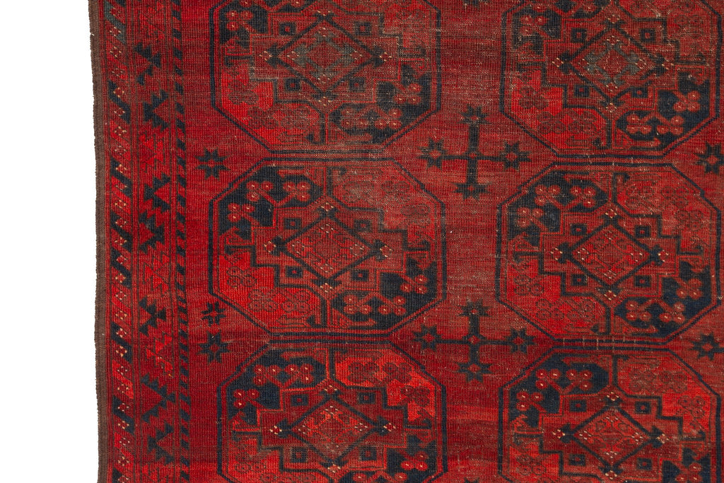 Turkomen Ersari 6'6" x 7' - SHARKTOOTH Antique and Vintage Textiles