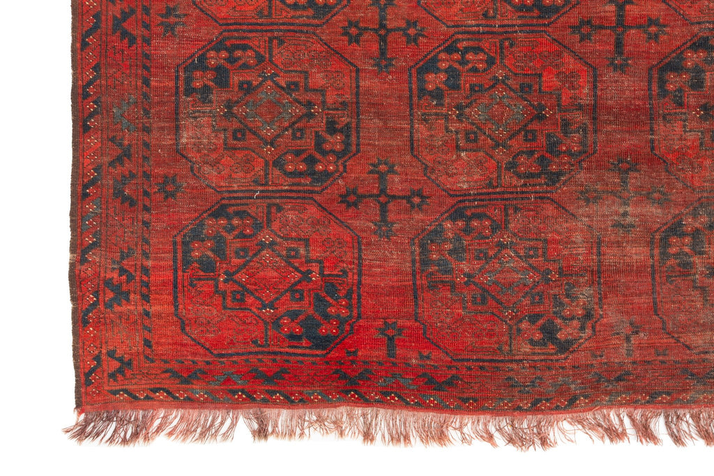 Turkomen Ersari 6'6" x 7' - SHARKTOOTH Antique and Vintage Textiles