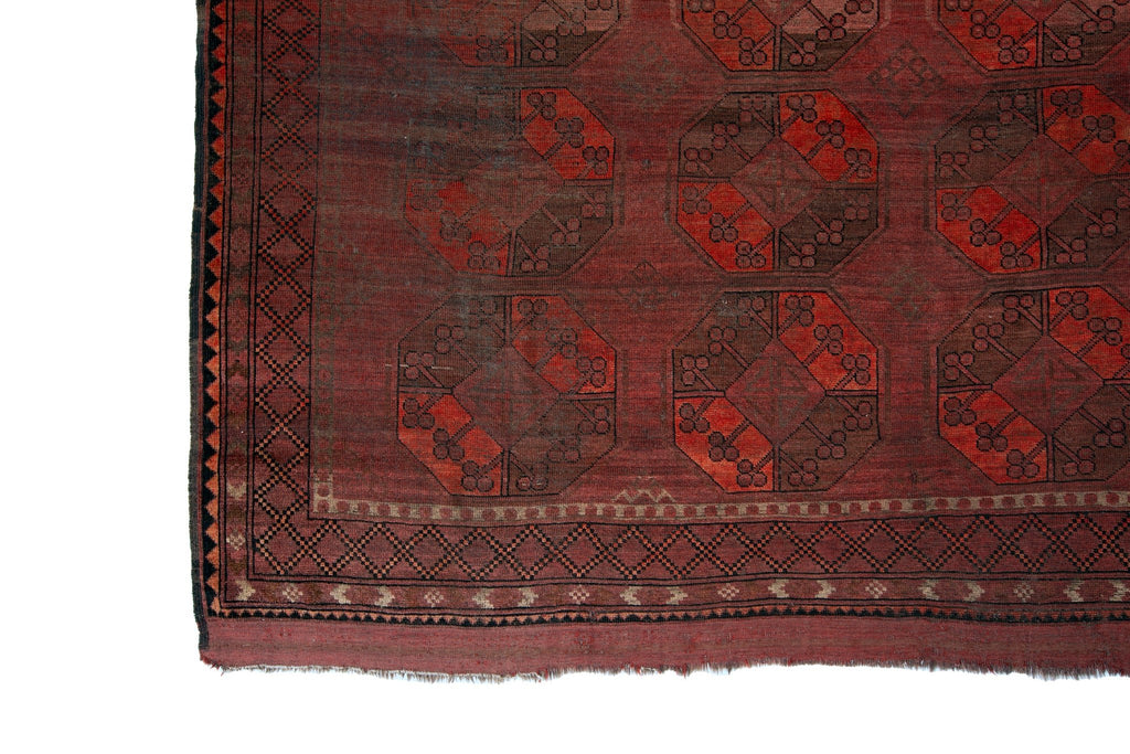 Turkomen Ersari 7'2" x 9'9" - SHARKTOOTH Antique and Vintage Textiles