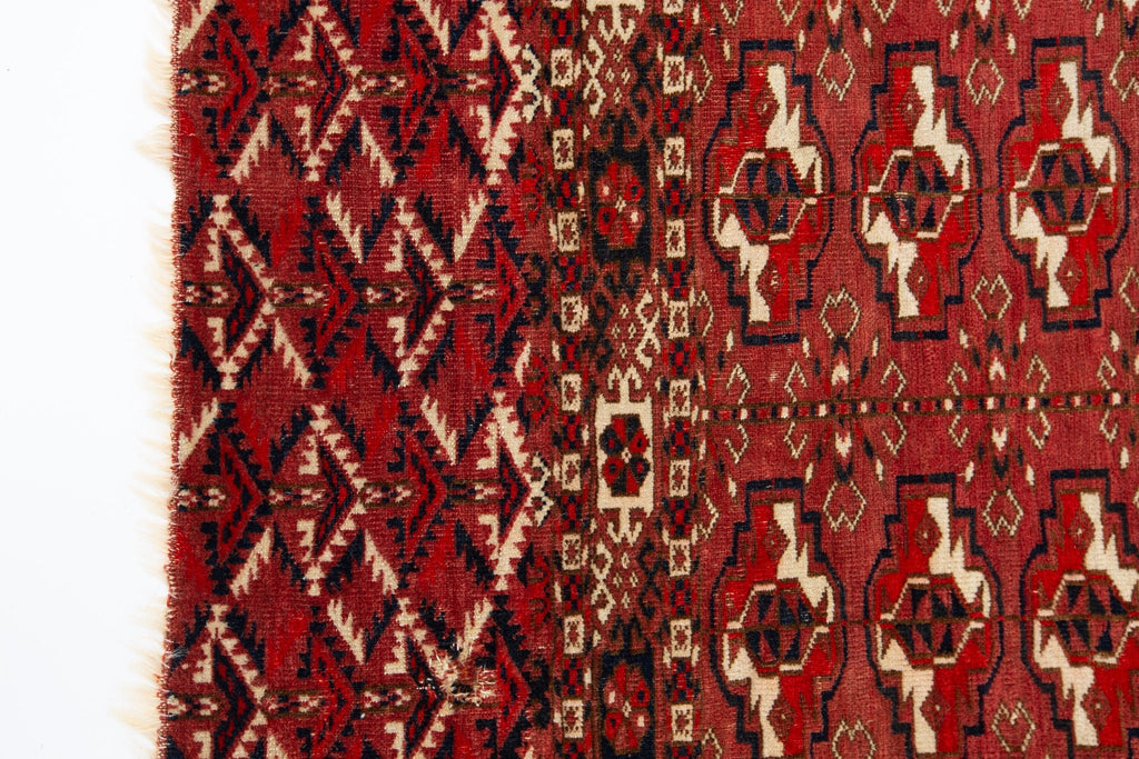 Turkomen Tekke 2'2" x 4'4" - SHARKTOOTH Antique and Vintage Textiles