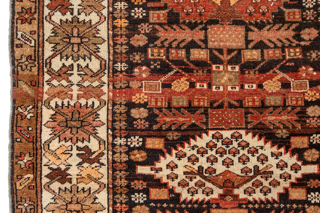 Vintage Baku Shirvan 3'4" x 5'9" - SHARKTOOTH Antique and Vintage Textiles