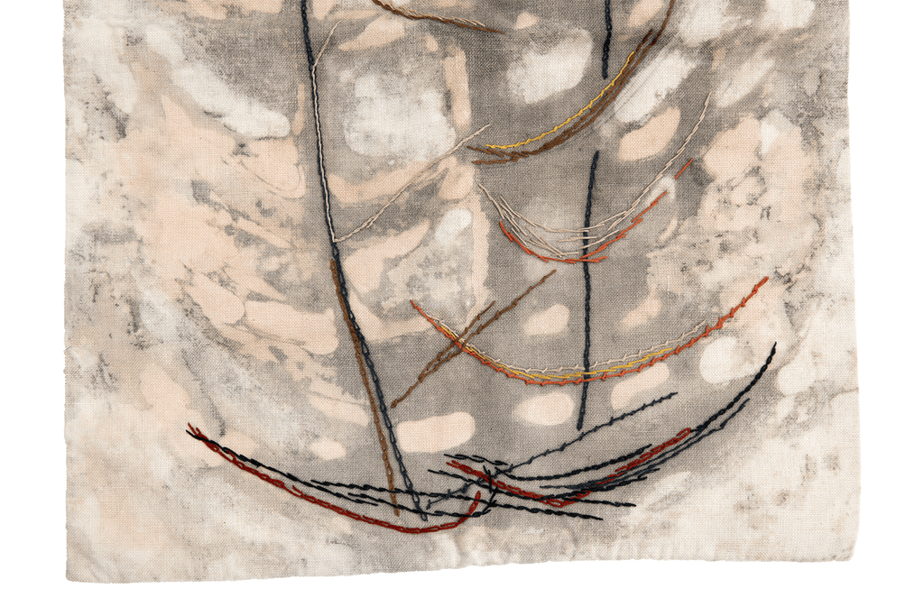 Vintage Folk Art Tapestry - SHARKTOOTH Antique and Vintage Textiles