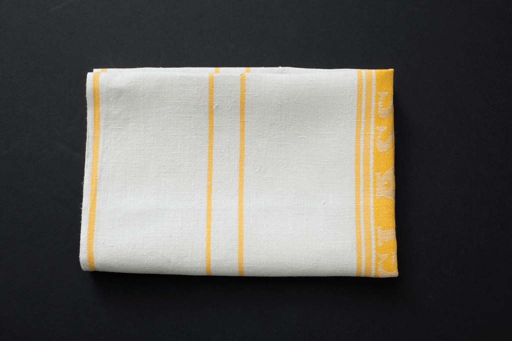 Vintage Glass Cloth Towel - SHARKTOOTH Antique and Vintage Textiles