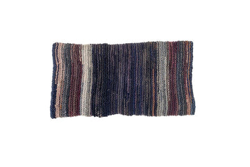 Vintage Knit Wool Mat - SHARKTOOTH Antique and Vintage Textiles