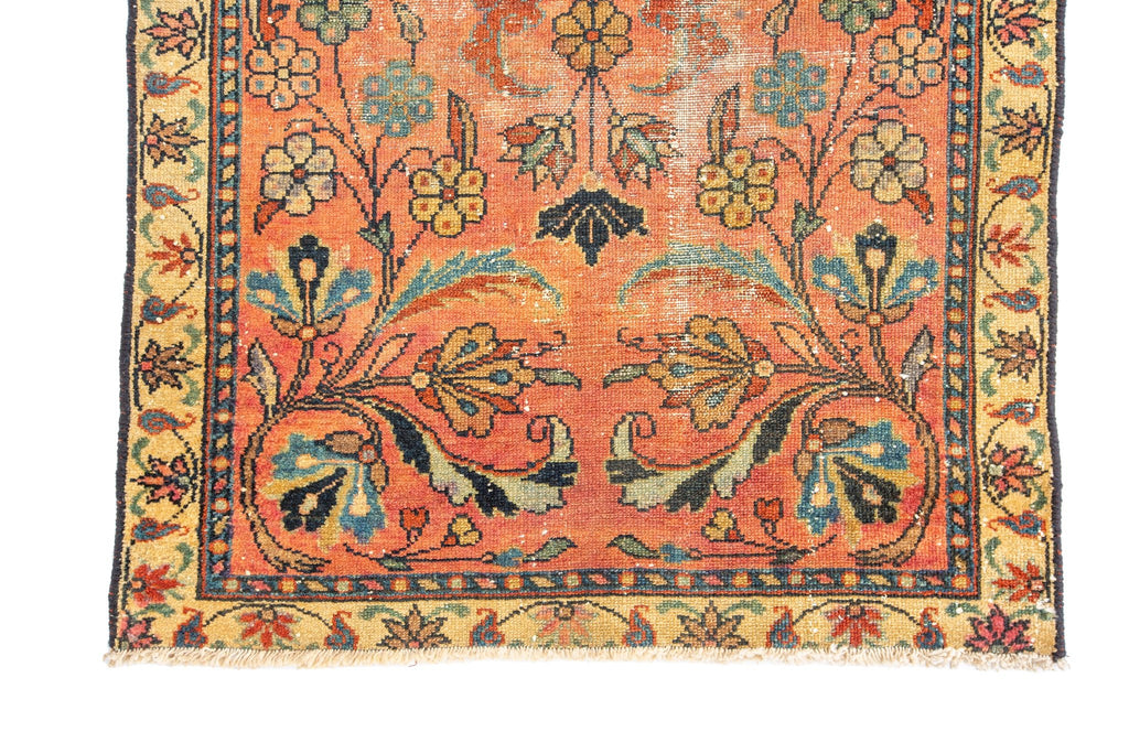 Vintage Lilihan Mat 2'6" x 3'8" - SHARKTOOTH Antique and Vintage Textiles