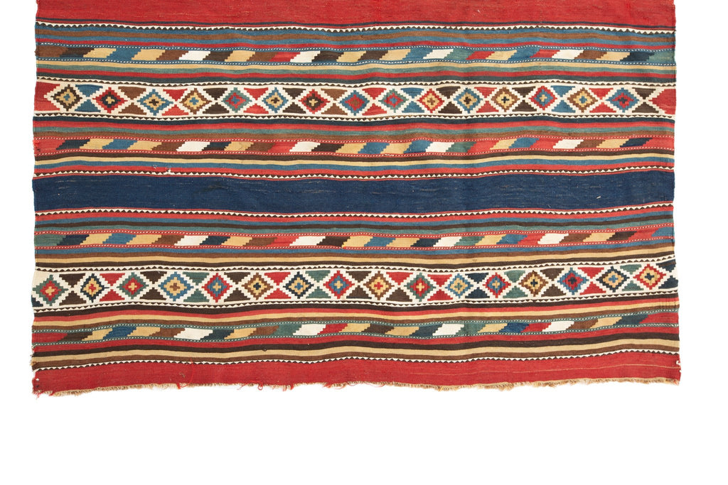 Vintage Malatya Kilim 5' x 5'8" - SHARKTOOTH Antique and Vintage Textiles