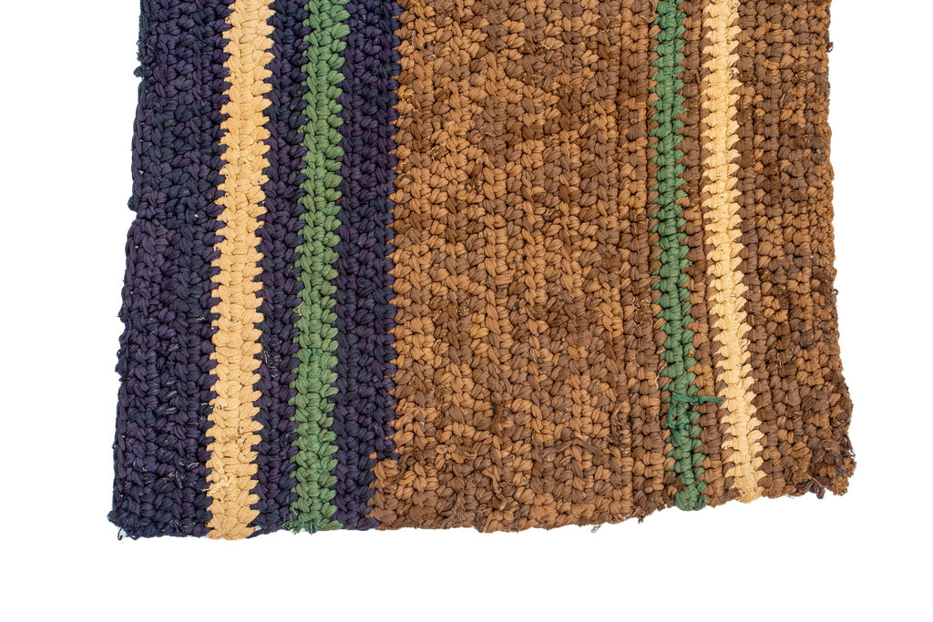 Vintage Nylon Mat 2'2" x 3' - SHARKTOOTH Antique and Vintage Textiles