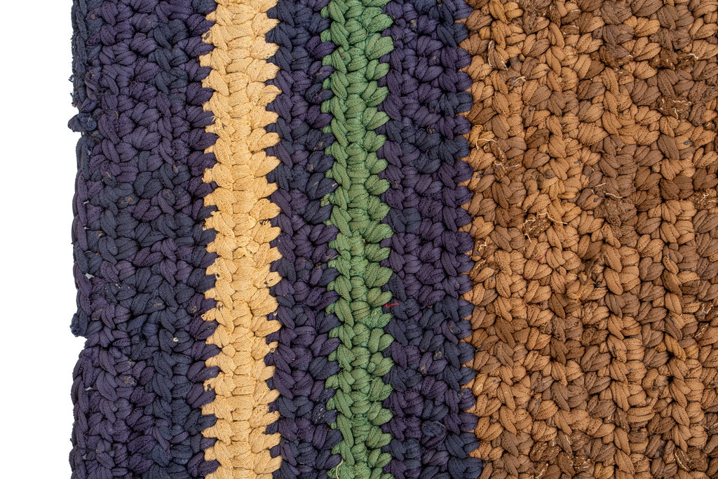 Vintage Nylon Mat 2'2" x 3' - SHARKTOOTH Antique and Vintage Textiles