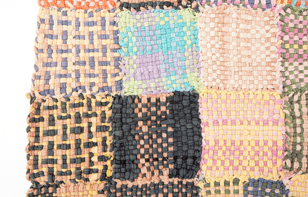 Vintage Potholder Runner - SHARKTOOTH Antique and Vintage Textiles