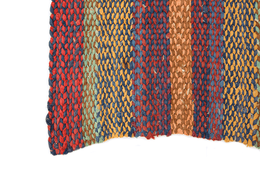 Vintage Rag Rug - SHARKTOOTH Antique and Vintage Textiles