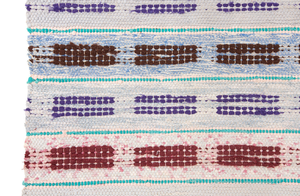 Vintage Rag Runner 2'5" x 7' - SHARKTOOTH Antique and Vintage Textiles