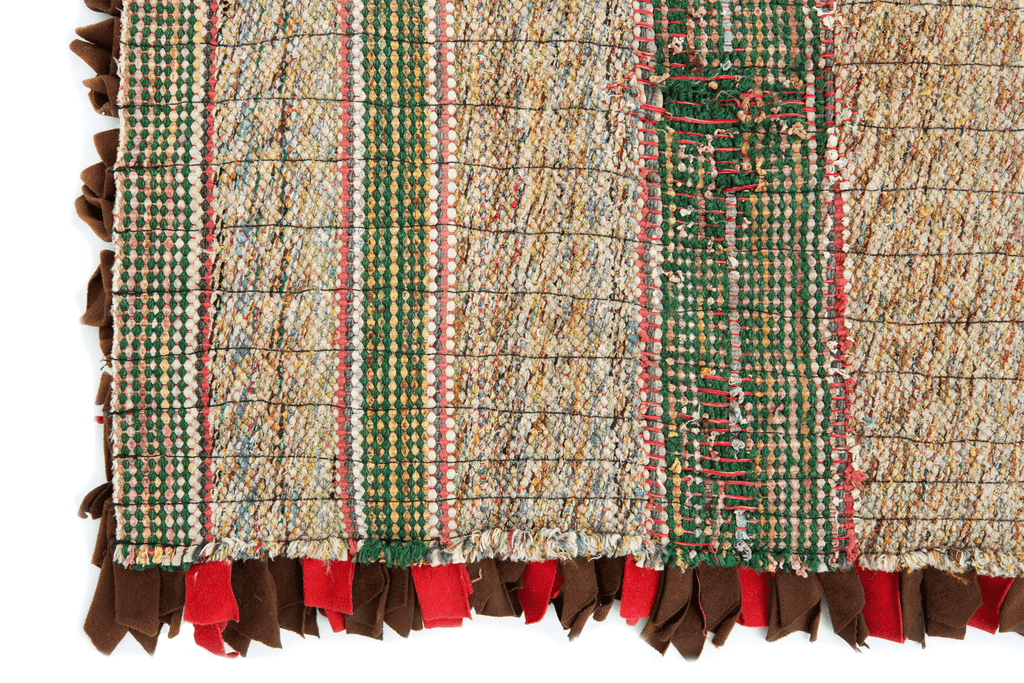 Vintage Shag Mat 2'2" x 2'9" - SHARKTOOTH Antique and Vintage Textiles