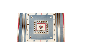 Vintage Texcoco Blanket - SHARKTOOTH Antique and Vintage Textiles