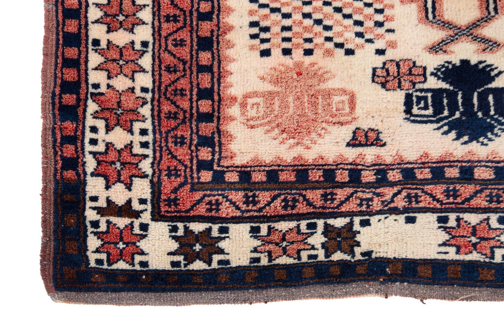 Vintage Turkish 3'3" x 5'2" - SHARKTOOTH Antique and Vintage Textiles