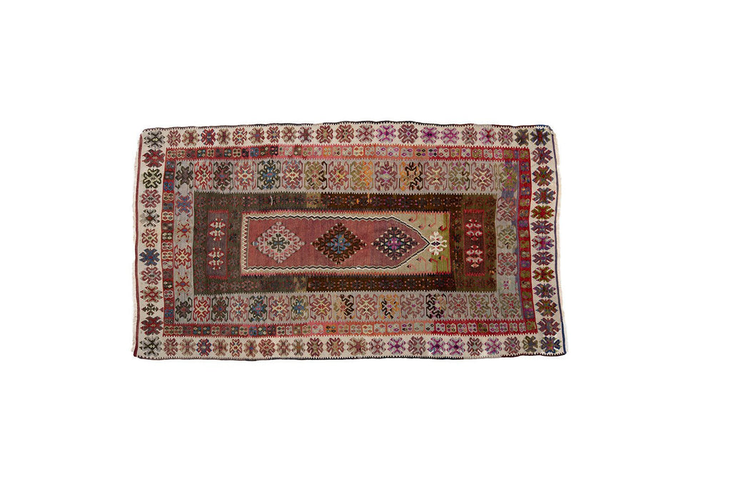 Vintage Turkish Kilim - SHARKTOOTH Antique and Vintage Textiles