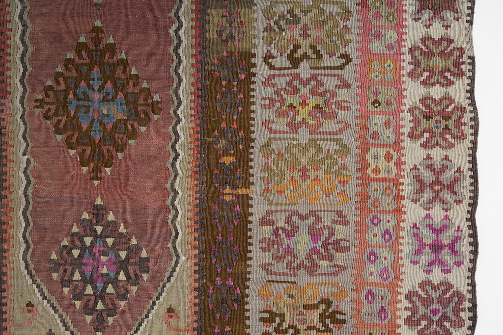 Vintage Turkish Kilim - SHARKTOOTH Antique and Vintage Textiles
